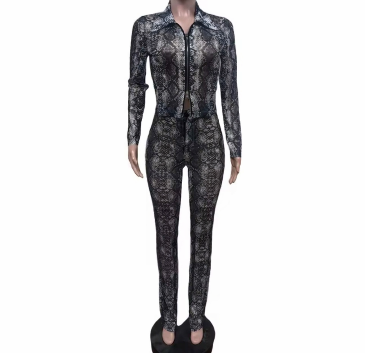 Wild One Snakeskin Pants Set