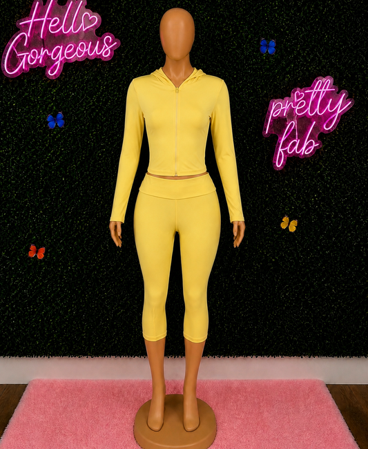 Sunshine Zip-Up Set