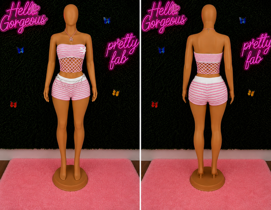 Pretty in Pink Crochet Set
